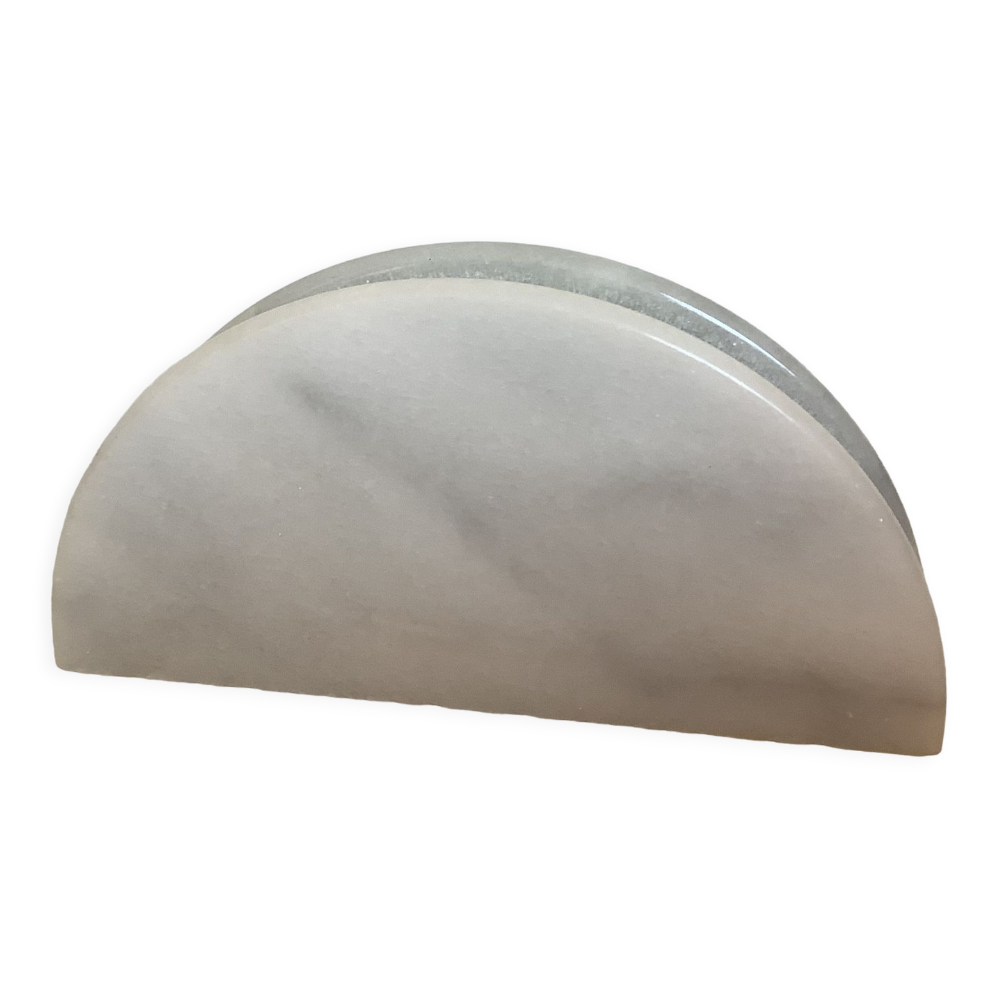 White grey marble mail rack