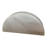 White grey marble mail rack