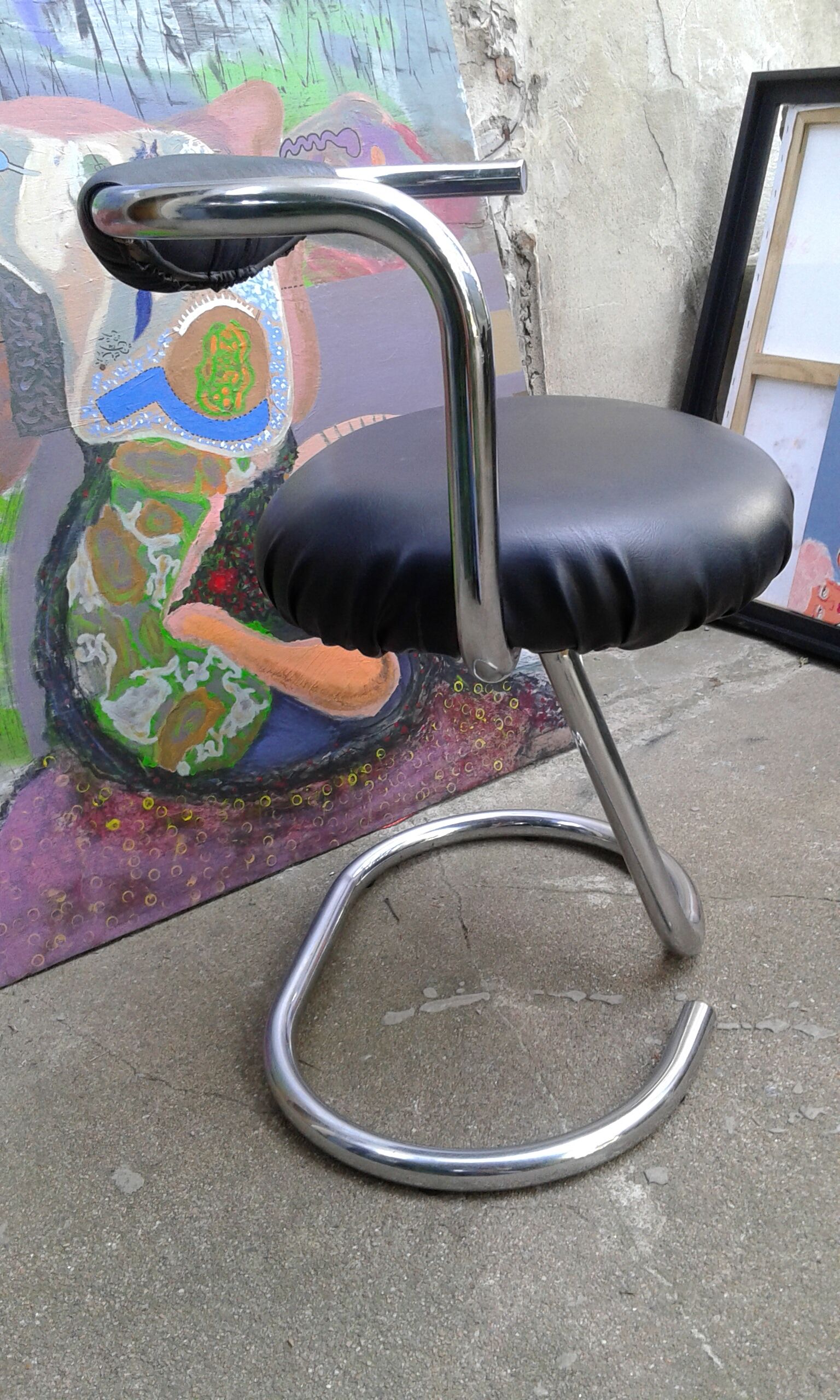 Ensemble de 4 chaises par Giotto Stoppino