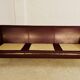 Mid-century modern Arne Norell Swedish burgundy leather sofa – 1960s
