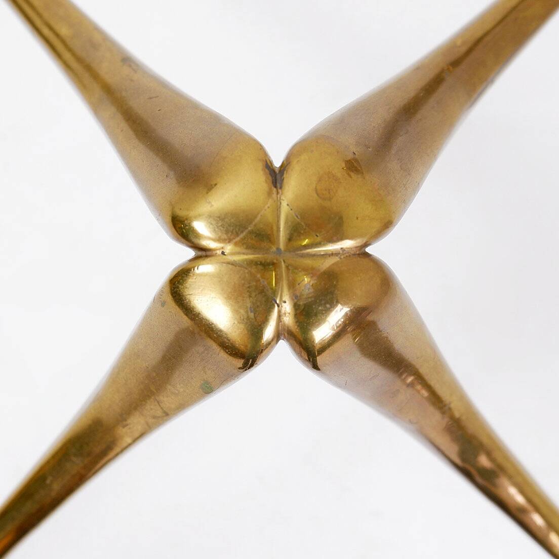 Sculptural coffee table in the style of Fred Brouard