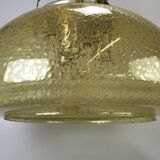 Hanging lamp Doria Glas Space Age Design