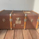 Leather Wood Trunk