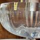 large fruit bowl on a pedestal in Sèvres crystal from the 1950s