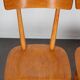 Ensemble de 3 chaises vintage édité par Ton, 1960