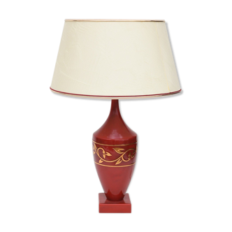 Lampe de table rouge