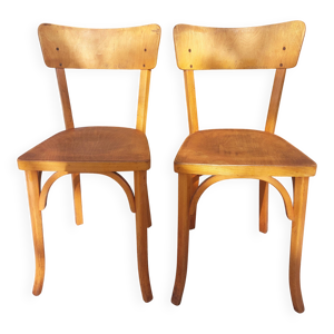 Paire de chaises bistrot - baumann