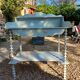 Table de toilette bois