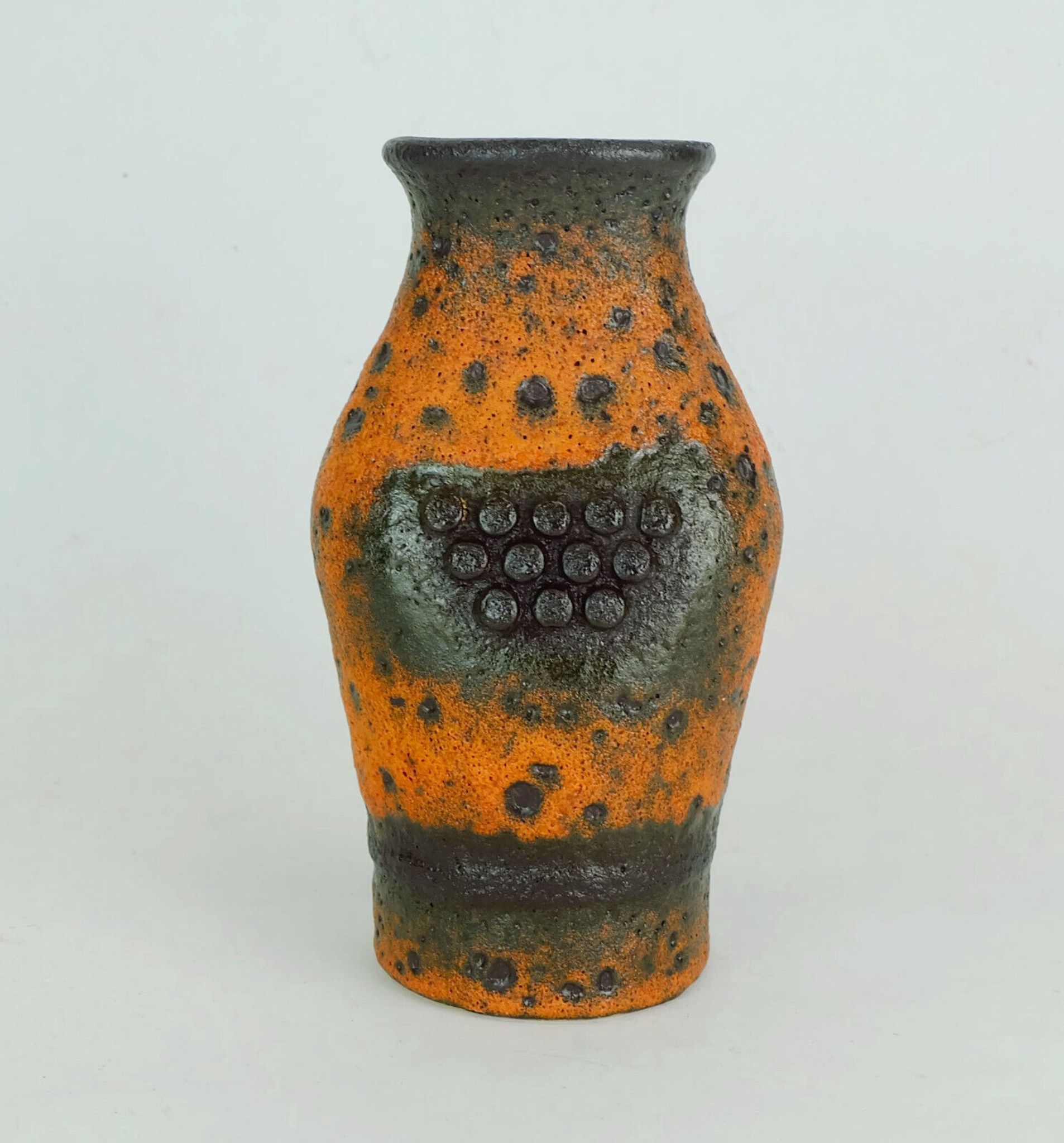 Vintage 1960's fat lava robot vase u-keramik model number 560/20