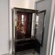 Large Asian Showcase in Black and Gold Lacquer - Display Cabinet