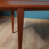 Danish design coffee table in solid teak