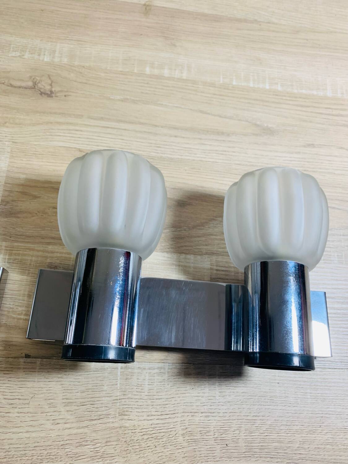 Pair of 70s wall lights