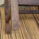 Trio of mulched chairs