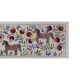 Hand-knotted rug, vintage Turkish rug 50x184 cm