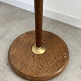 2 old adjustable floor lamps temde design in vintage scandinavian solid teak