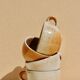 Lot de tasses en grès
