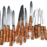 Riviera 1960 bamboo knives