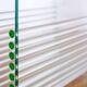 Marais International glass magazine rack