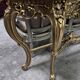Important console in carved gilded wood – Marble top – Louis XV style