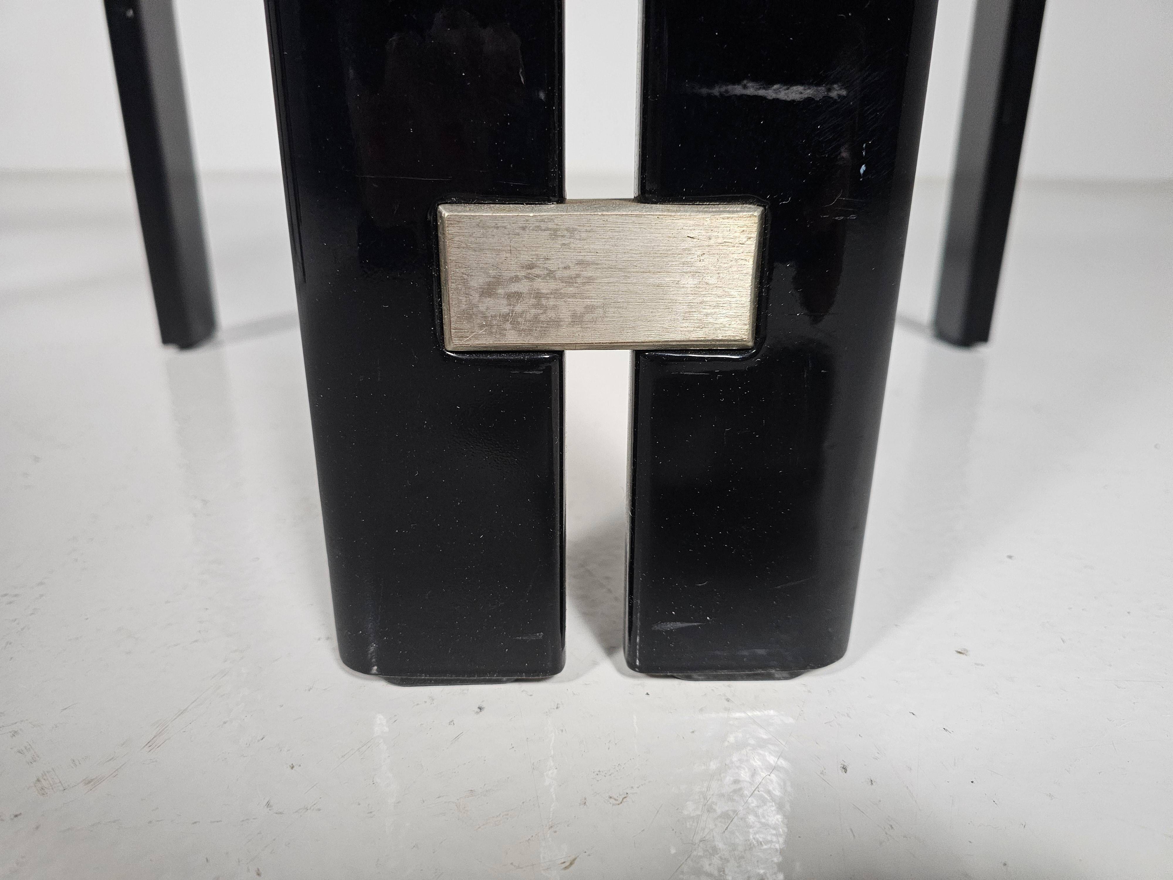 Set of two chairs by Augusto Savini, 1960s.