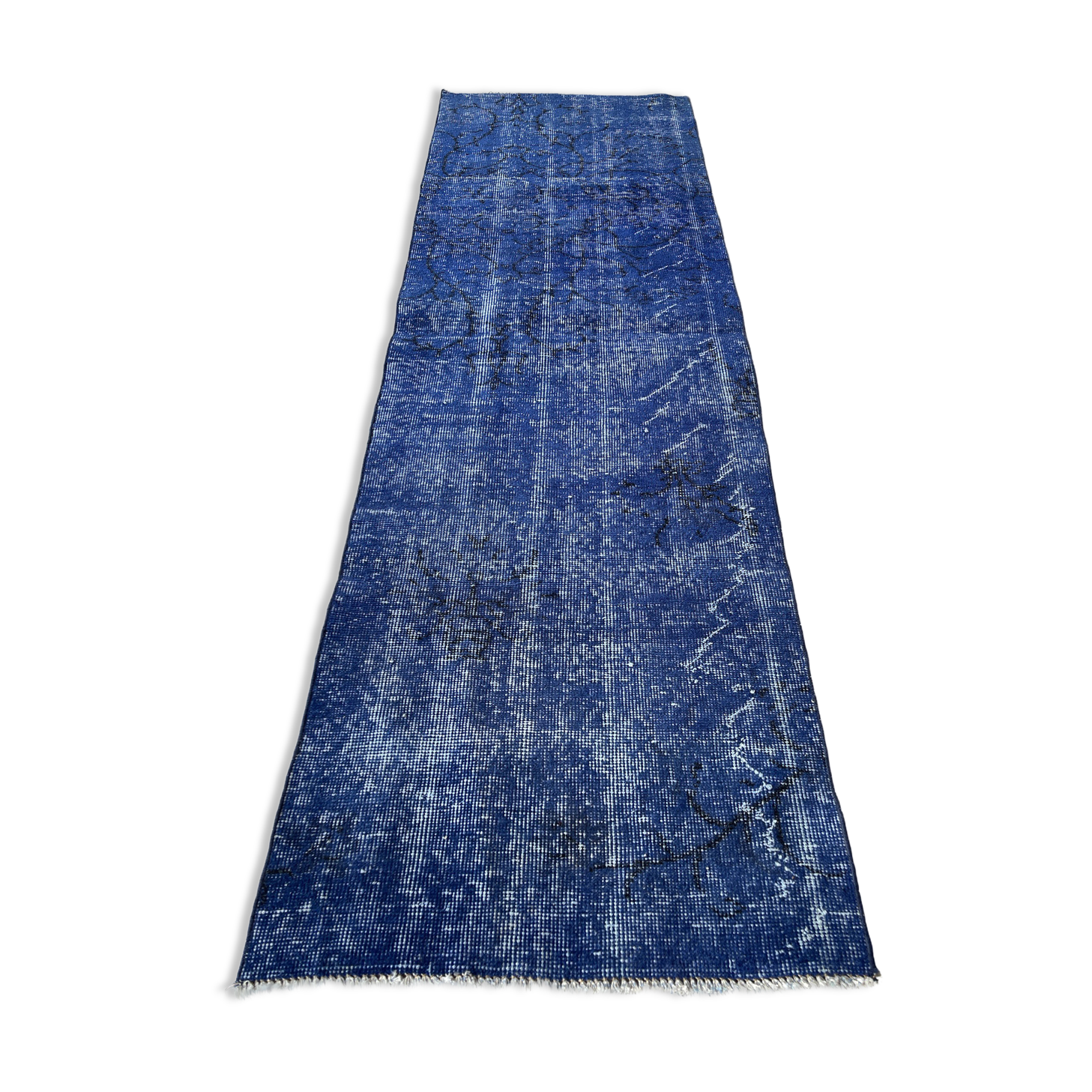 Distressed Turkish Narrow Runner 304 x 76 cm