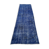 Distressed Turkish Narrow Runner 304 x 76 cm