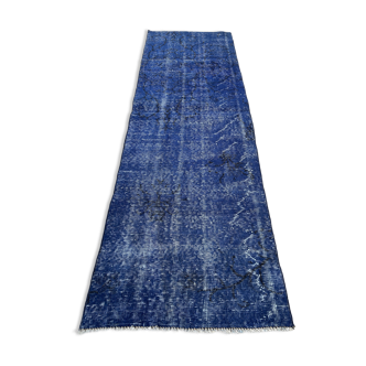 Tapis étroit turc en détresse 304 x 76 cm