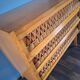 Vintage rattan chest of drawers, antique furniture