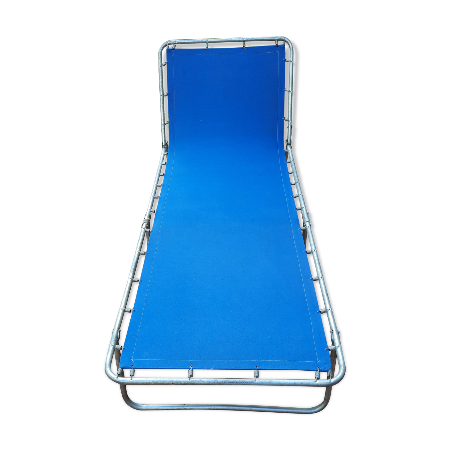 Folding sunbed deckchair