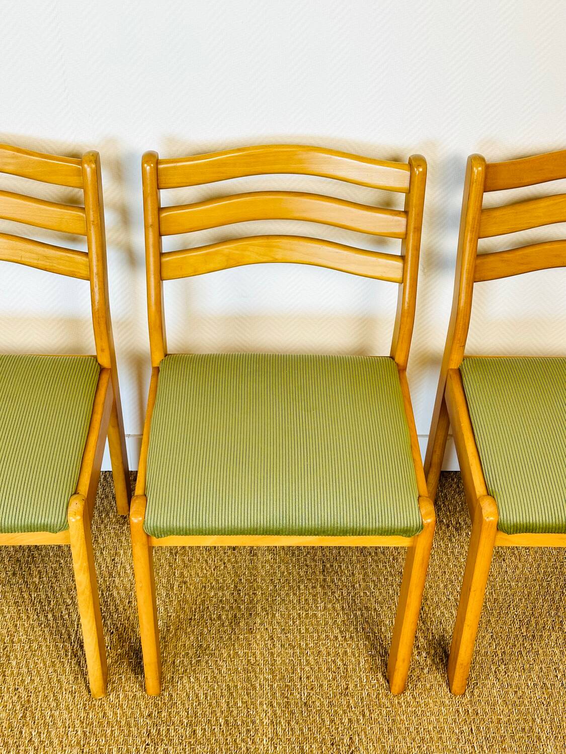4 vintage Scandinavian chairs from the 1960s