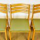 4 chaises scandinave vintage 1960