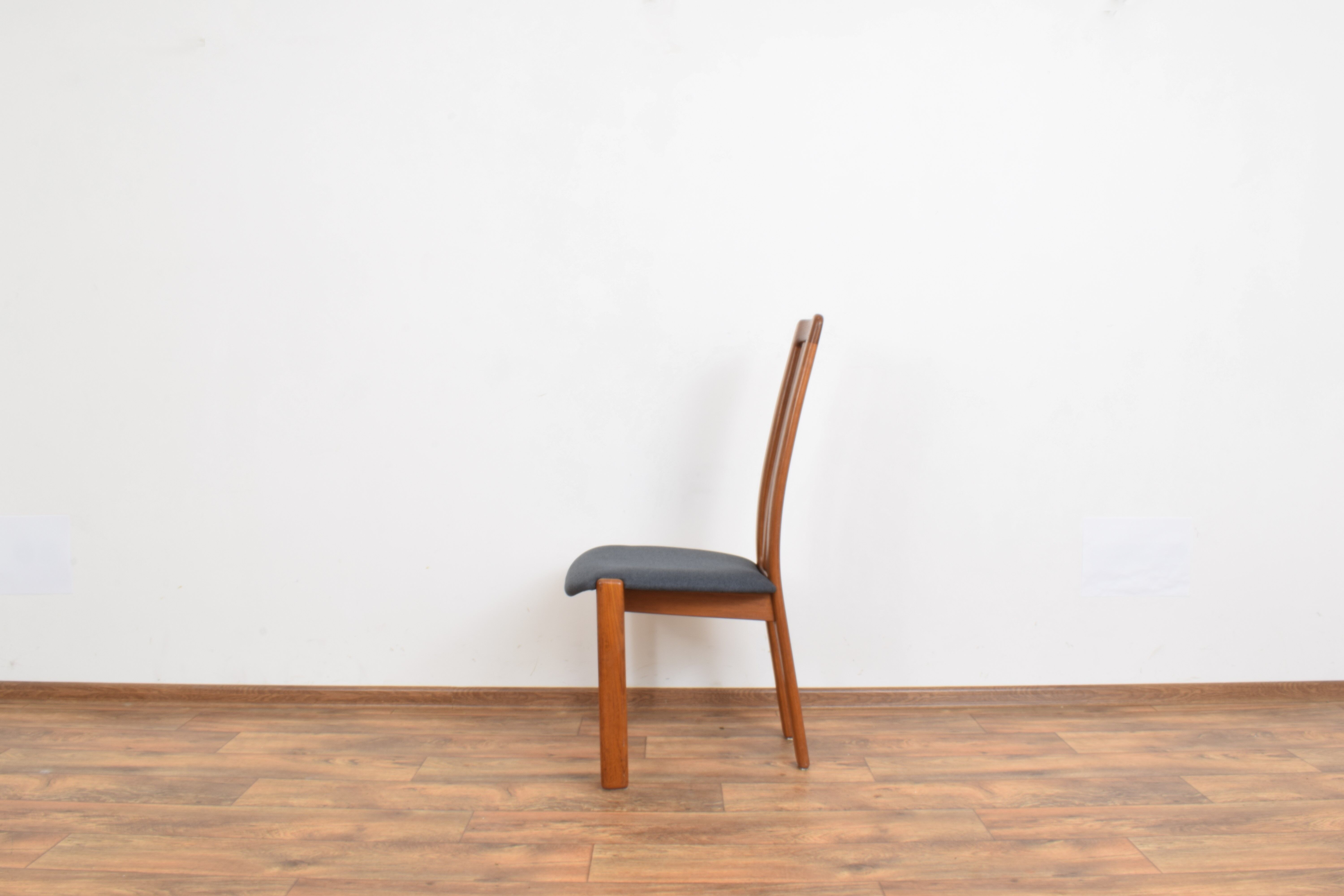 Danish teak dining chairs, set of 4