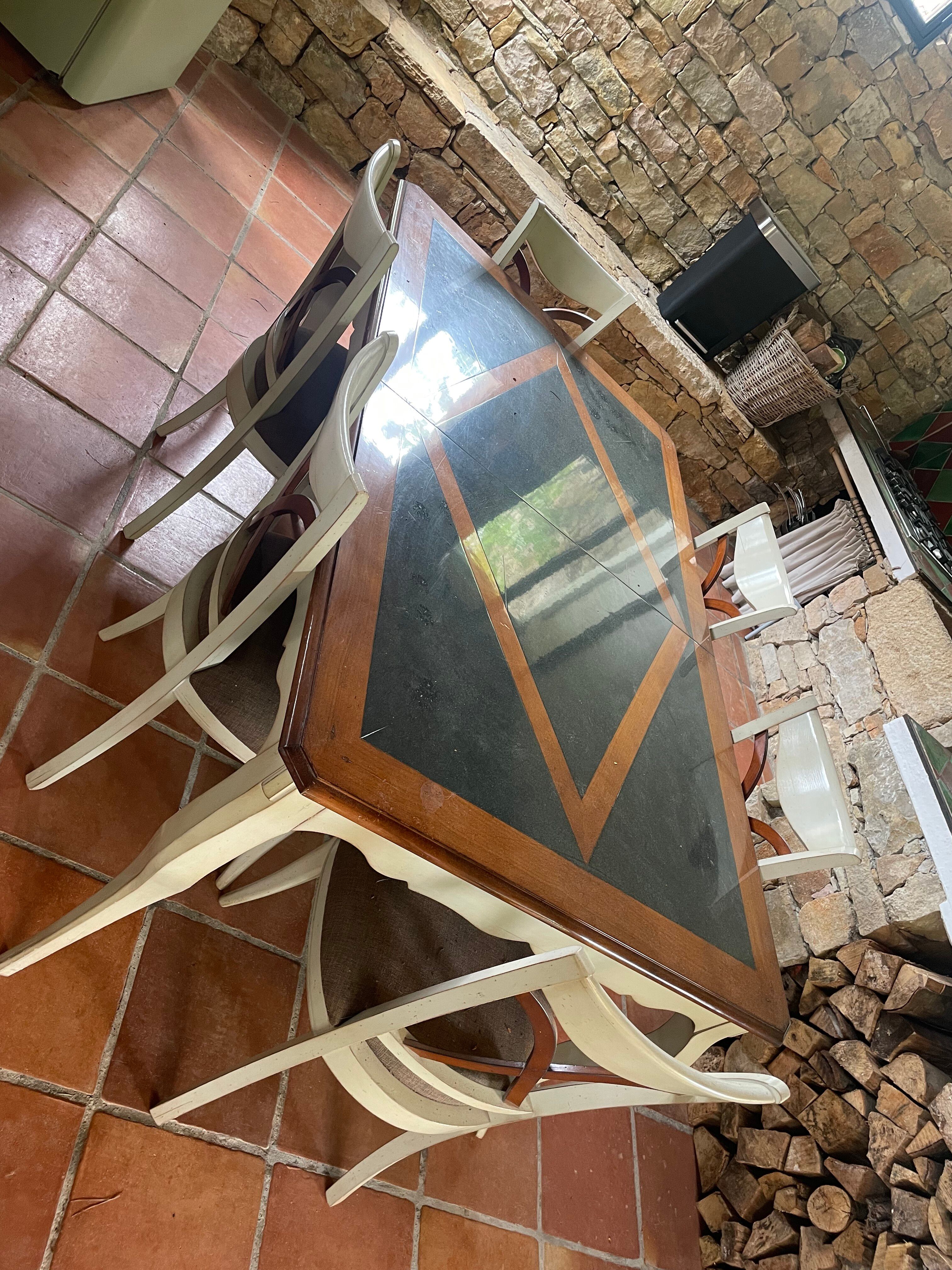 Table et chaises a manger crozatier