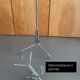 Portemanteau perroquet métal chromé