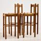 Carimate Bar Stools by Vico Magistretti for Cassina, 1960s, Set of 4