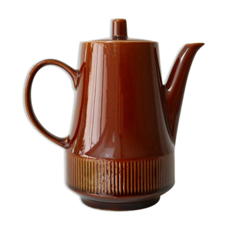 Dark brown teapot