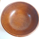 Empty old gilded wood pocket