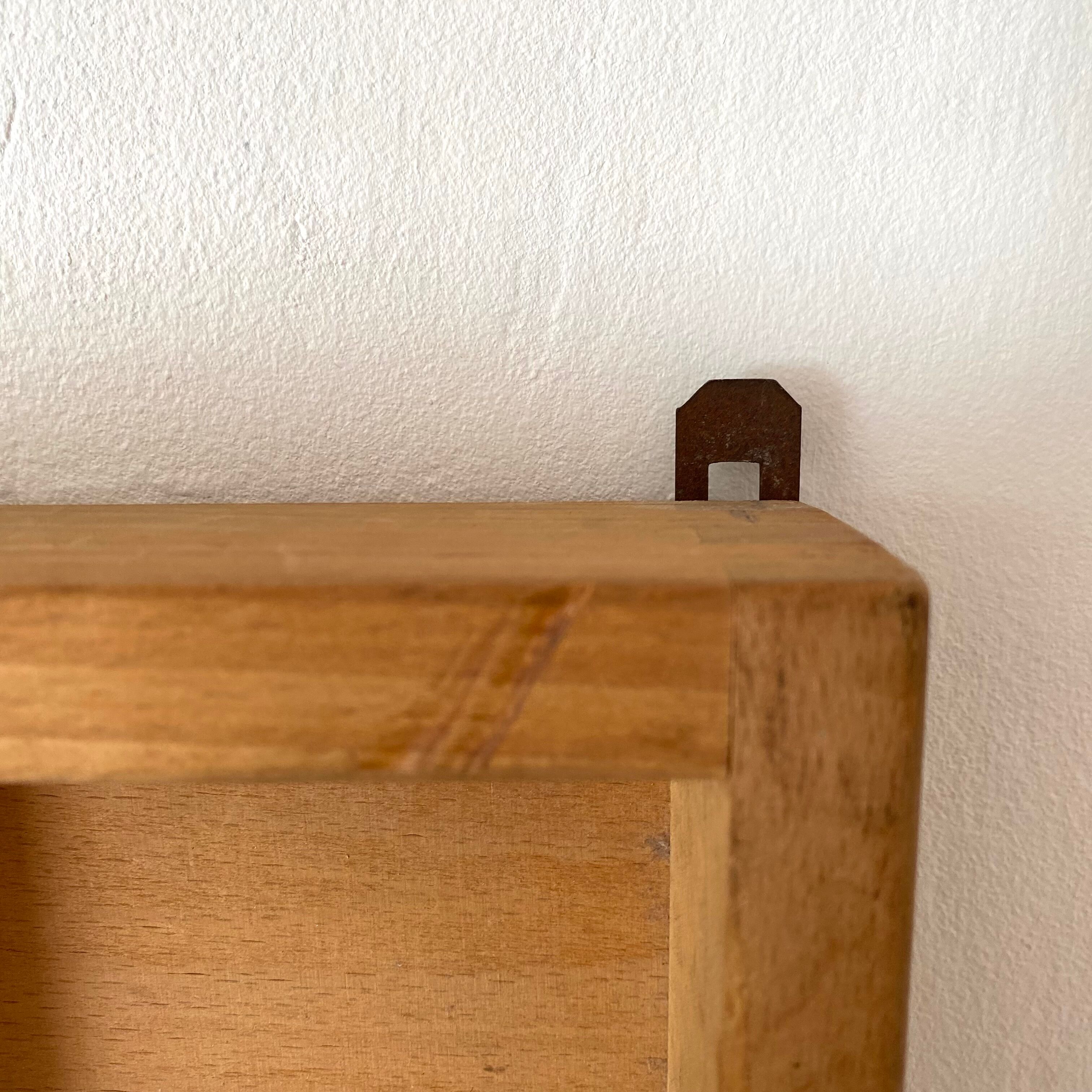 Miniature shelves, printer locker