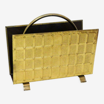 Magazine rack brass 1960'