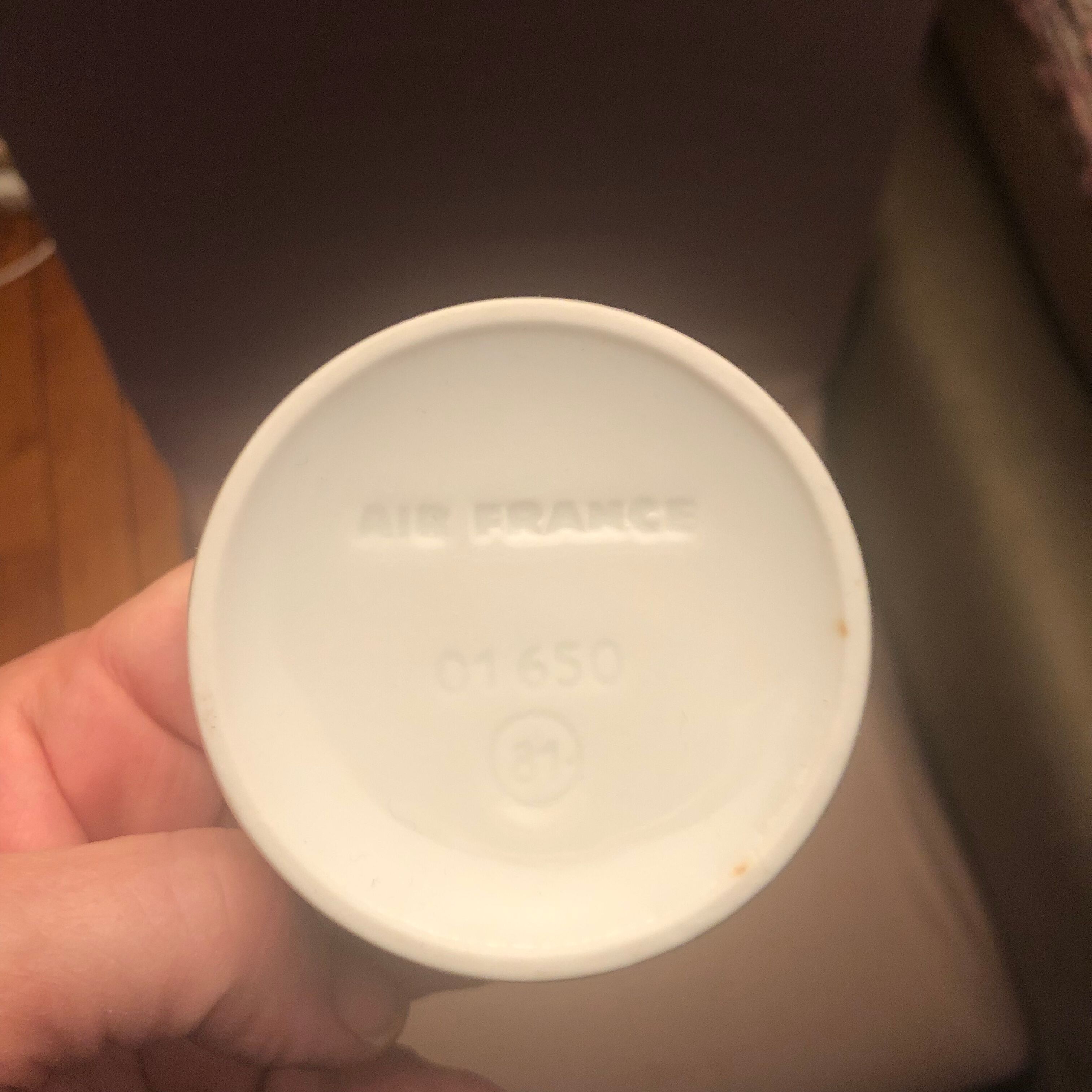 Porcelain candy decorated by Jean Picard le Doux for Air France