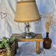 Lampe Art déco style Jacques Adnet, boule en verre