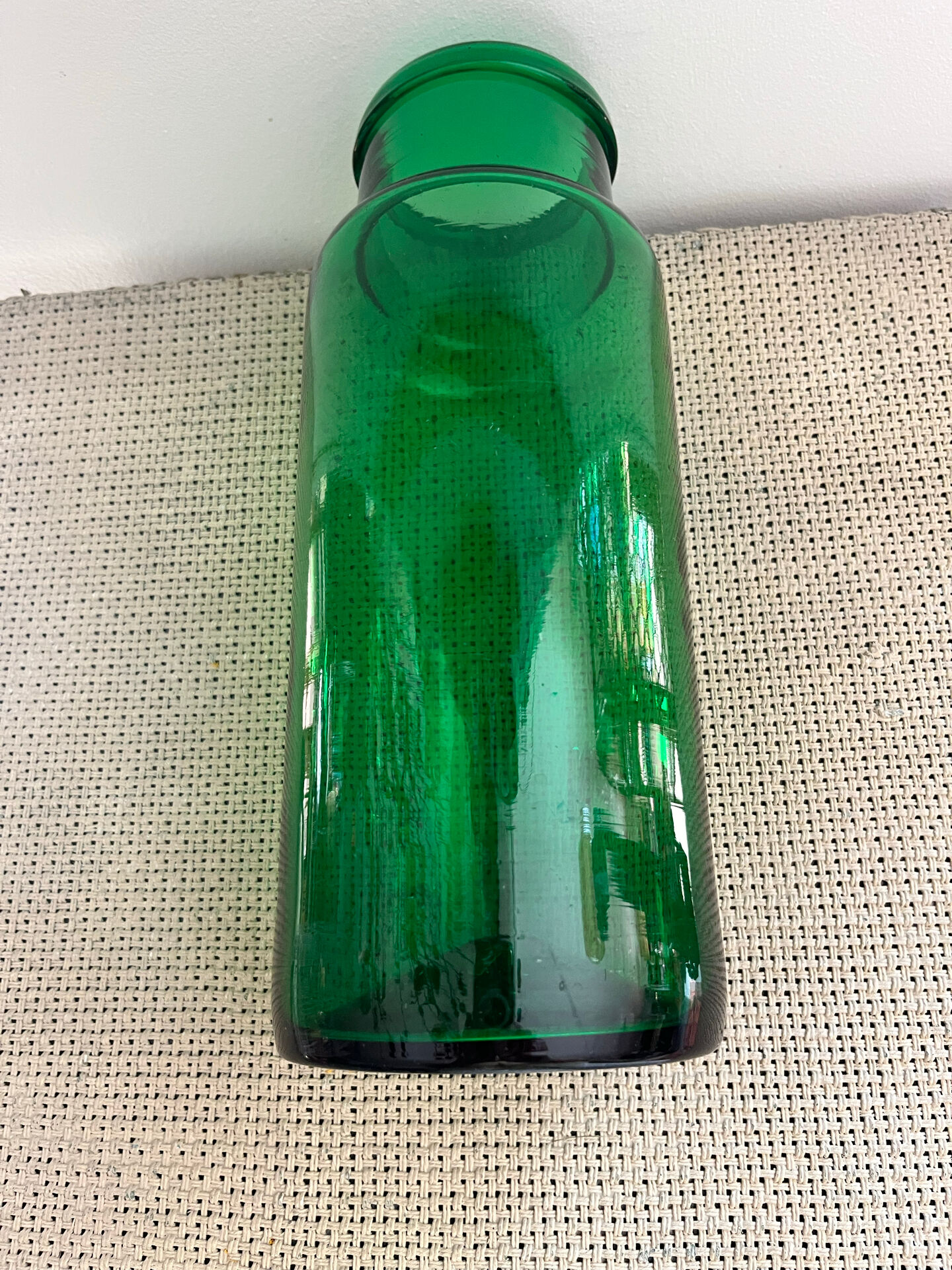 Green vase
