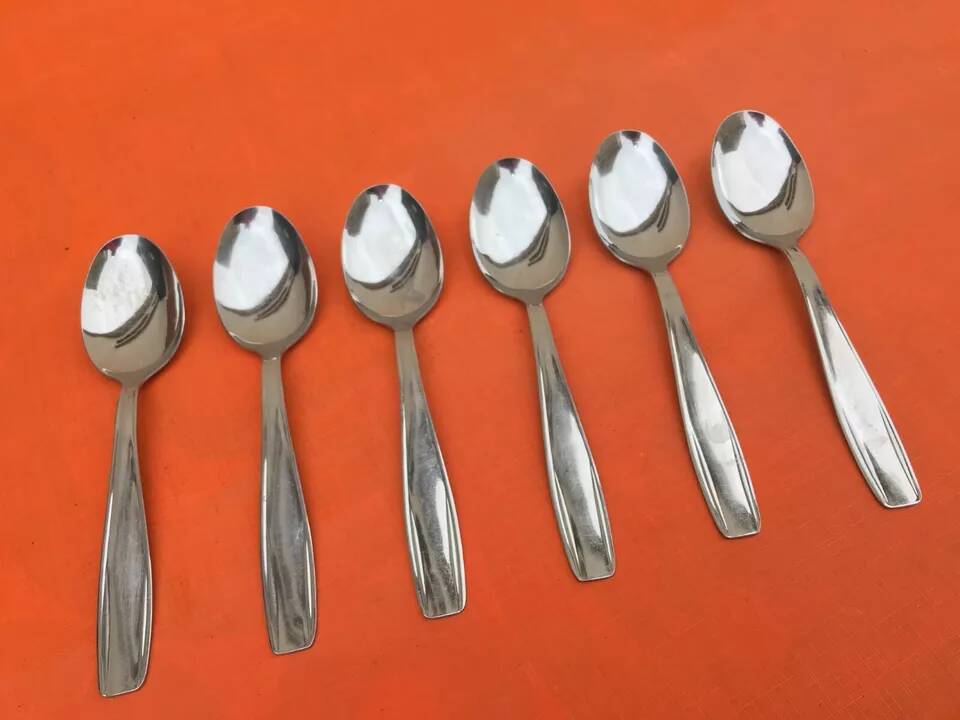 6 tablespoons Stainless steel Length: 195mm