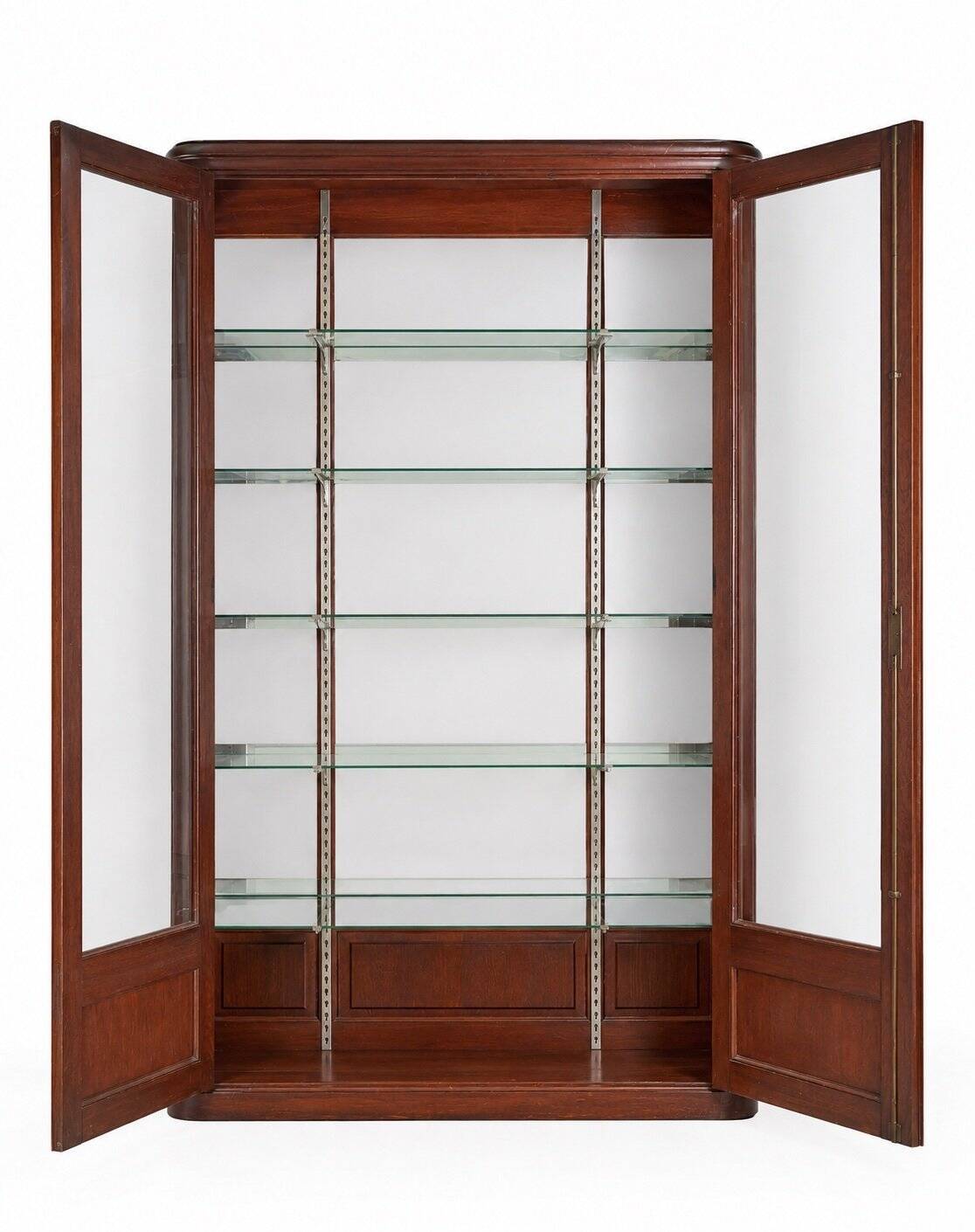 Shop display cabinet Belle Époque – Solid oak – Two glass doors – Miro