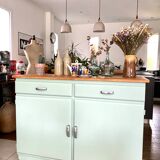 Vintage mint green buffet