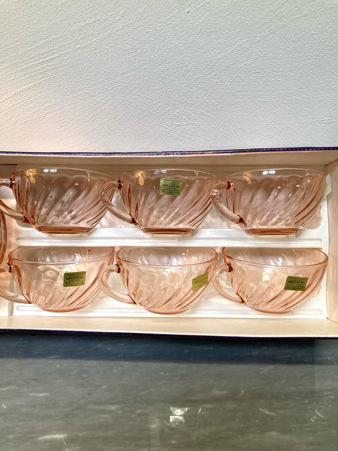 Rosaline arcoroc cups