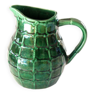 St Clement green rope pitcher