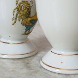 Set of 2 porcelain “rooster cups”