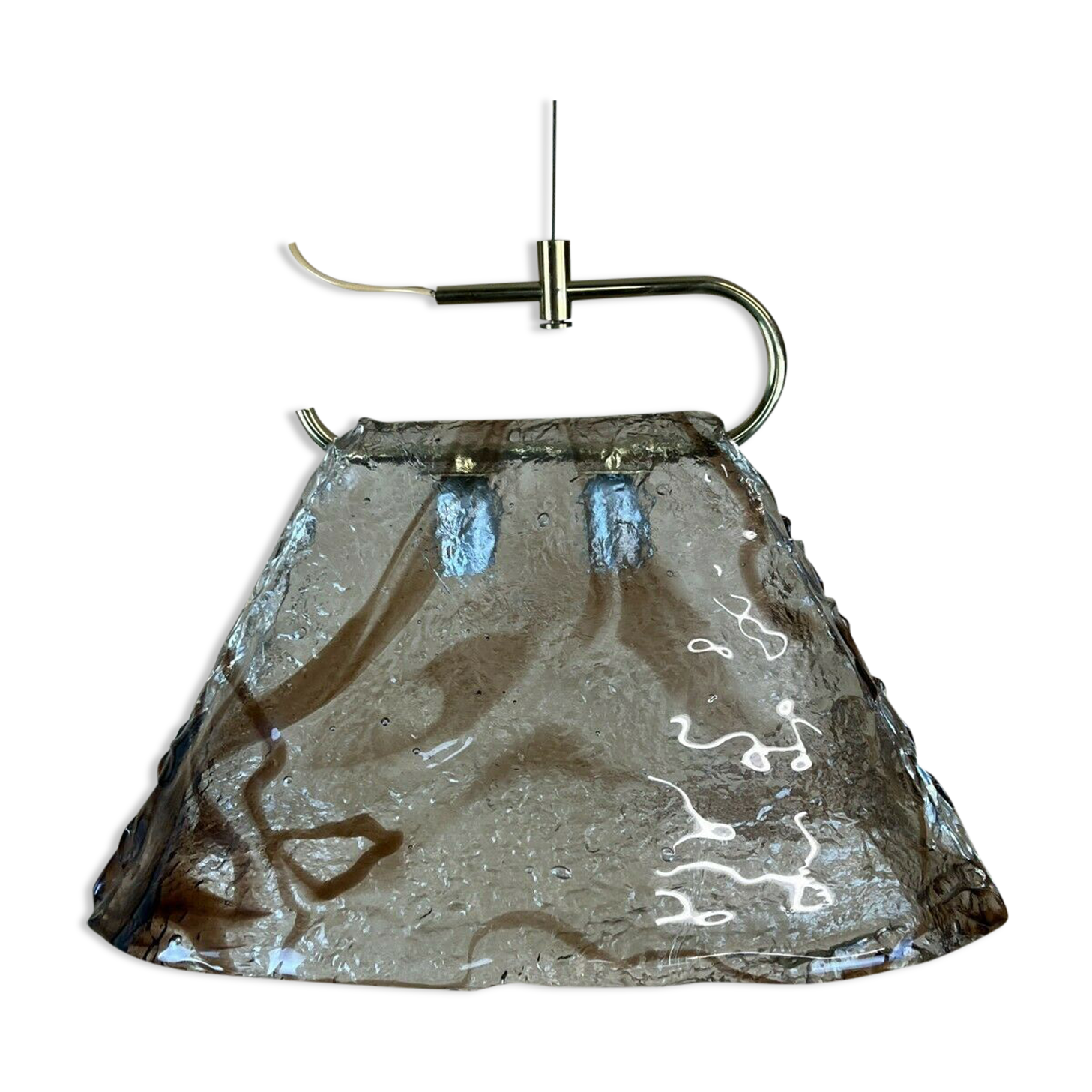 Hanging lamp by Carlo Nason, Mazzega 1960