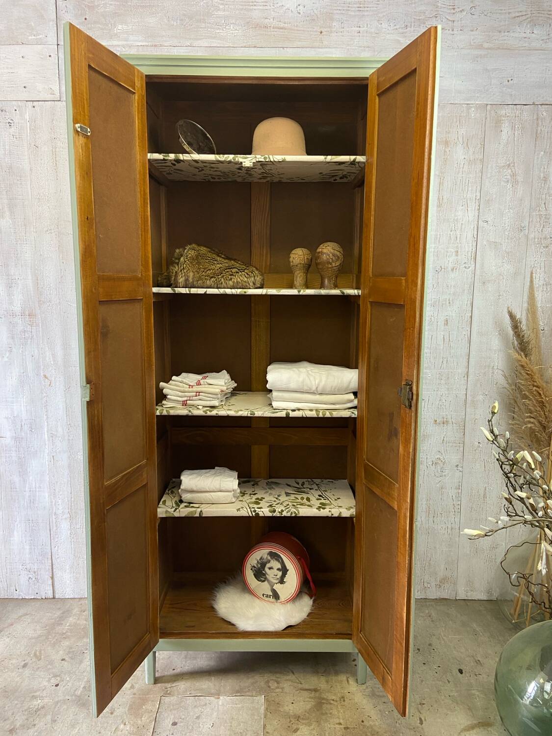 Vintage Parisian wardrobe